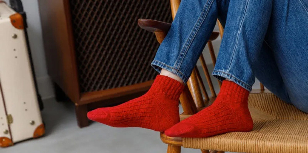 ショート丈靴下